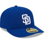mens san diego padres new era royal white logo low profile 59fifty fitted hat Collection - San Diego Padres Proshop Jerseys & Caps