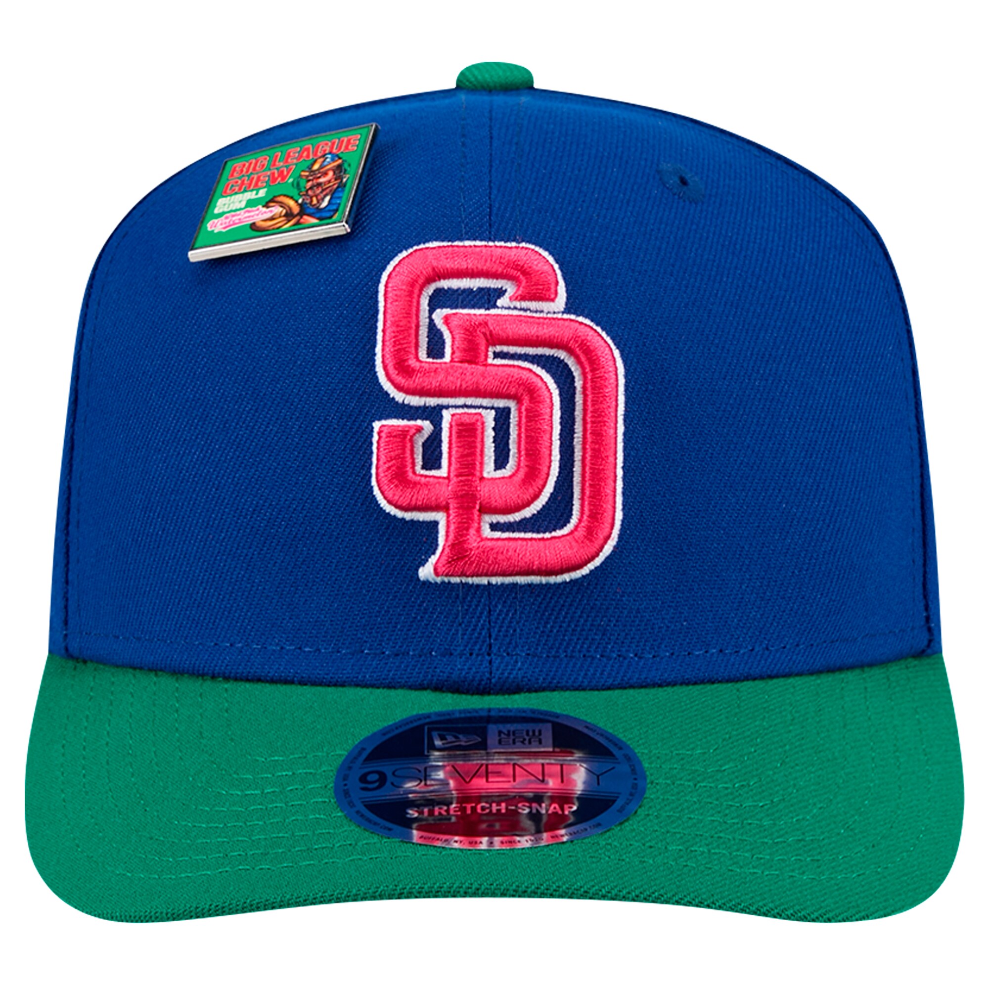 mens san diego padres new era royalgreen 2024 big league chew flavor pack 9seventy adjustable hat Collection - San Diego Padres Proshop Jerseys & Caps