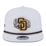 mens san diego padres new era white 2025 spring training palm golfer adjustable hat Collection - San Diego Padres Proshop Jerseys & Caps