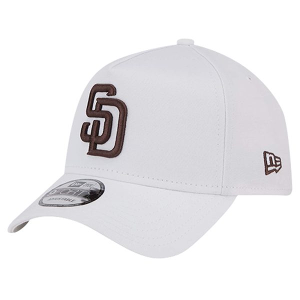 mens san diego padres new era white tc a-frame 9forty adjustable hat 201194496 Collection - San Diego Padres Proshop Jerseys & Caps