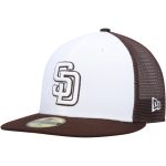 mens san diego padres new era whitebrown 2023 on-field batting practice 59fifty fitted hat Collection - San Diego Padres Proshop Jerseys & Caps