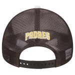 mens san diego padres new era whitebrown spring training circle foam a-frame 9forty trucker adjustable hat Collection - San Diego Padres Proshop Jerseys & Caps