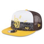 mens san diego padres new era whitegold team foam front a-frame trucker 9fifty snapback hat Collection - San Diego Padres Proshop Jerseys & Caps