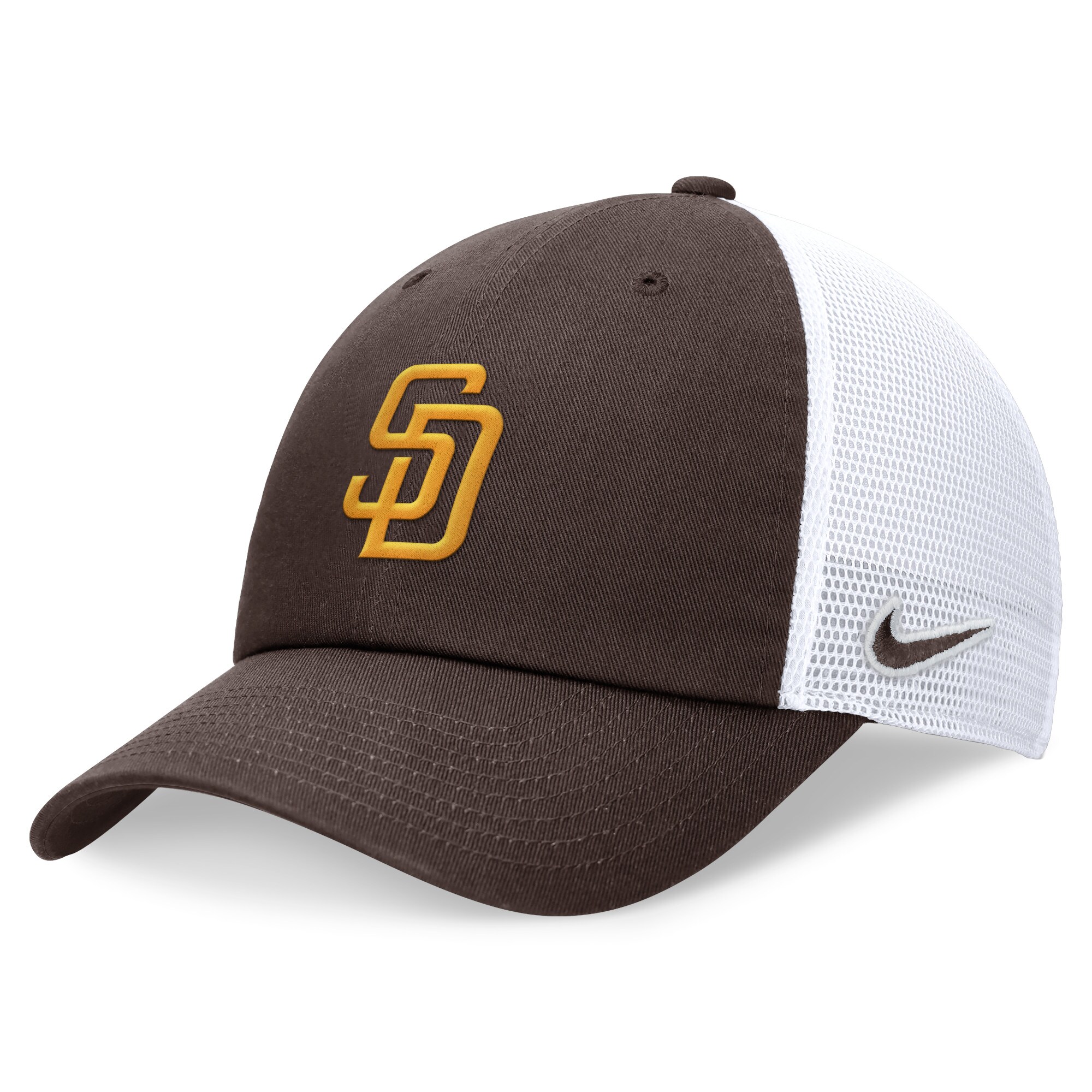 mens san diego padres nike brown club trucker adjustable hat Collection - San Diego Padres Proshop Jerseys & Caps