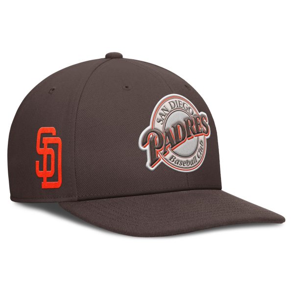 mens san diego padres nike brown pro performance snapback hat Collection - San Diego Padres Proshop Jerseys & Caps