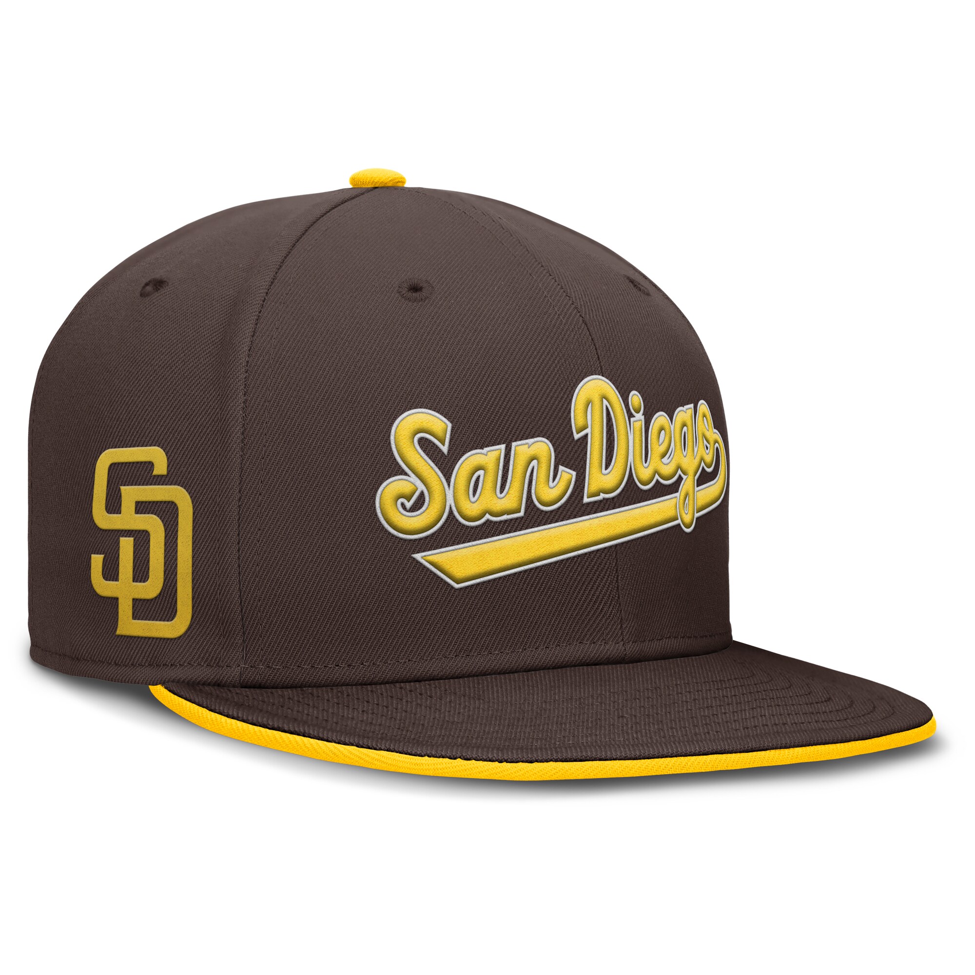 mens san diego padres nike brown true performance fitted hat Collection - San Diego Padres Proshop Jerseys & Caps