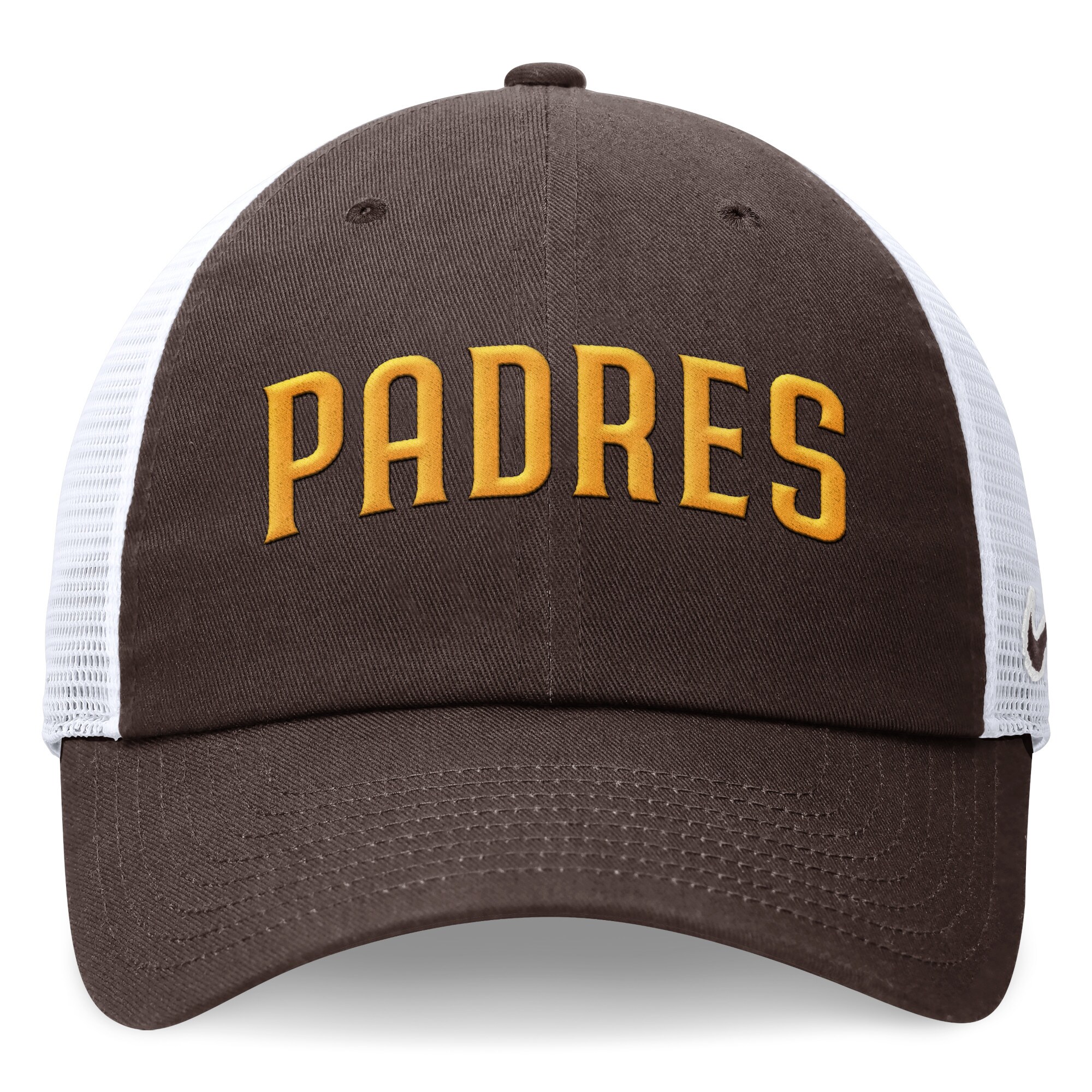 mens san diego padres nike brown wordmark adjustable trucker hat Collection - San Diego Padres Proshop Jerseys & Caps