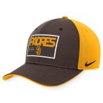 mens san diego padres nike browngold classic99 colorblock performance snapback hat Collection - San Diego Padres Proshop Jerseys & Caps