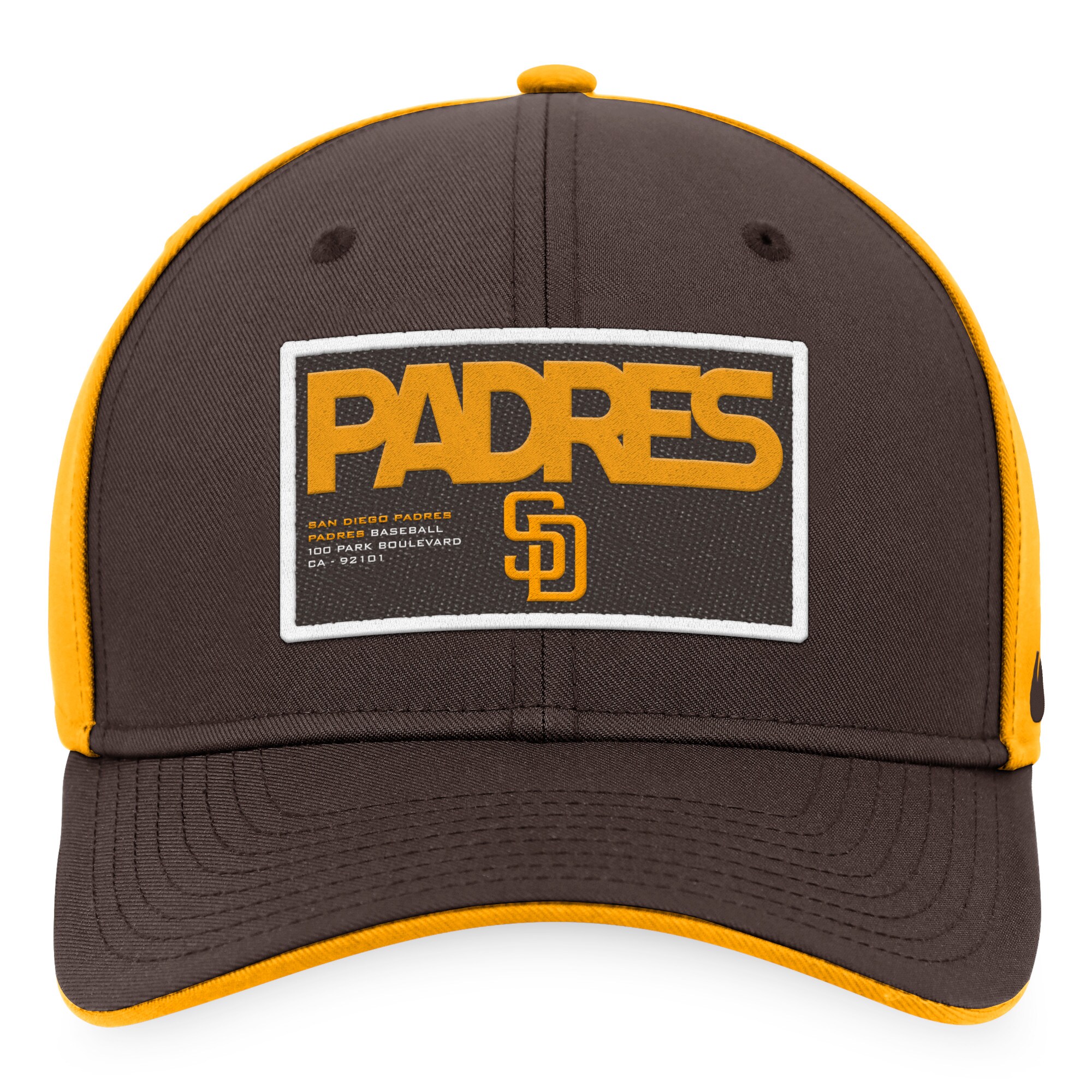 mens san diego padres nike browngold classic99 colorblock performance snapback hat Collection - San Diego Padres Proshop Jerseys & Caps