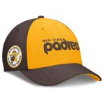 mens san diego padres nike browngold rise swoosh performance flex hat Collection - San Diego Padres Proshop Jerseys & Caps