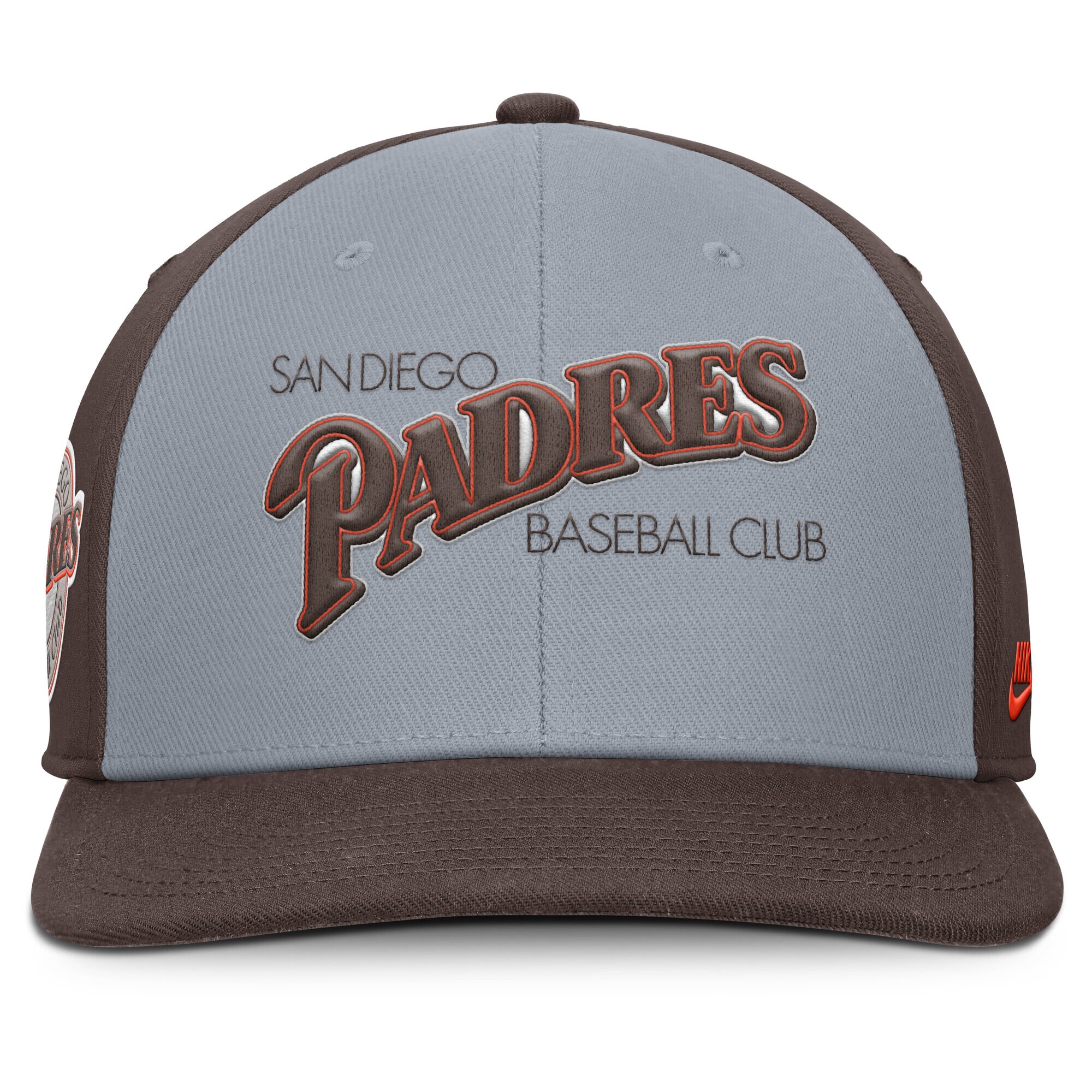 mens san diego padres nike graybrown pro performance snapback hat Collection - San Diego Padres Proshop Jerseys & Caps