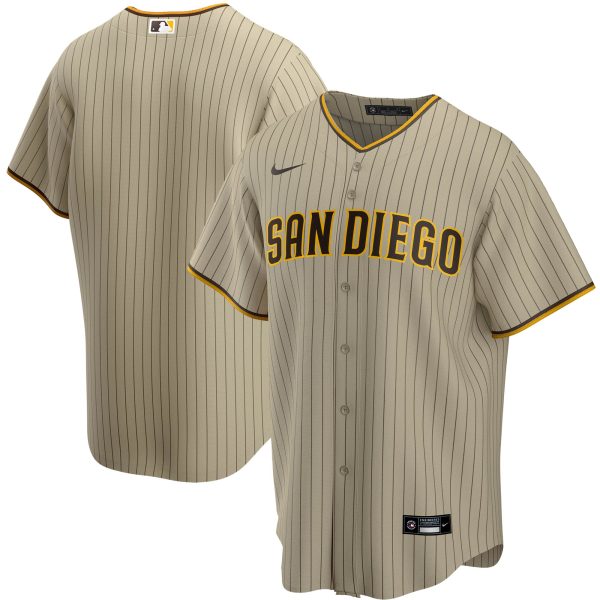 mens san diego padres nike tan alternate replica team jersey Collection - San Diego Padres Proshop Jerseys & Caps