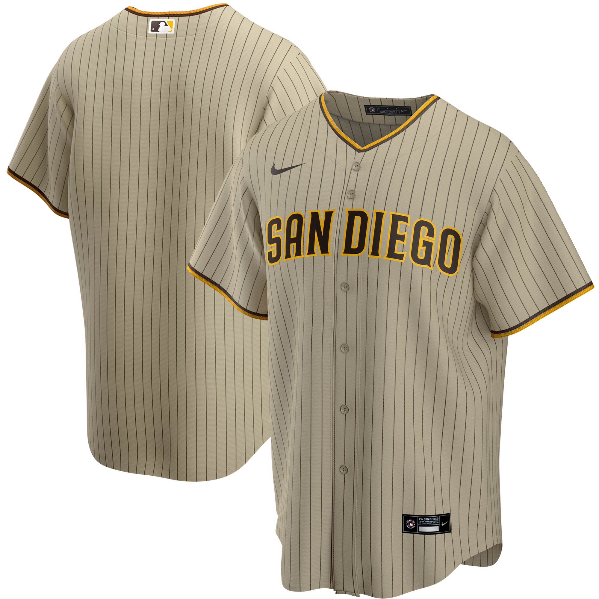 mens san diego padres nike tan alternate replica team jersey Collection - San Diego Padres Proshop Jerseys & Caps
