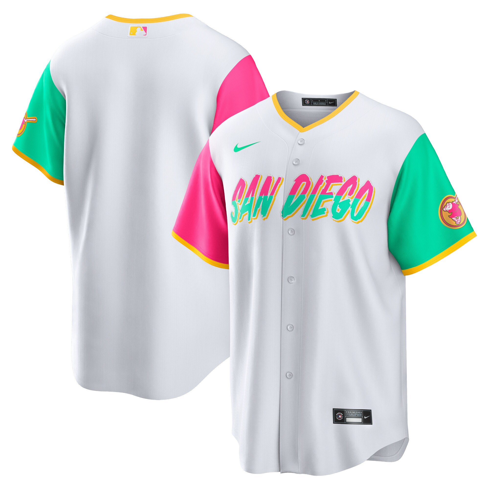 mens san diego padres nike white city connect replica team jersey Collection - San Diego Padres Proshop Jerseys & Caps