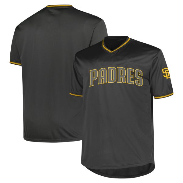 mens san diego padres profile charcoal big  tall pop fashion jersey Collection - San Diego Padres Proshop Jerseys & Caps