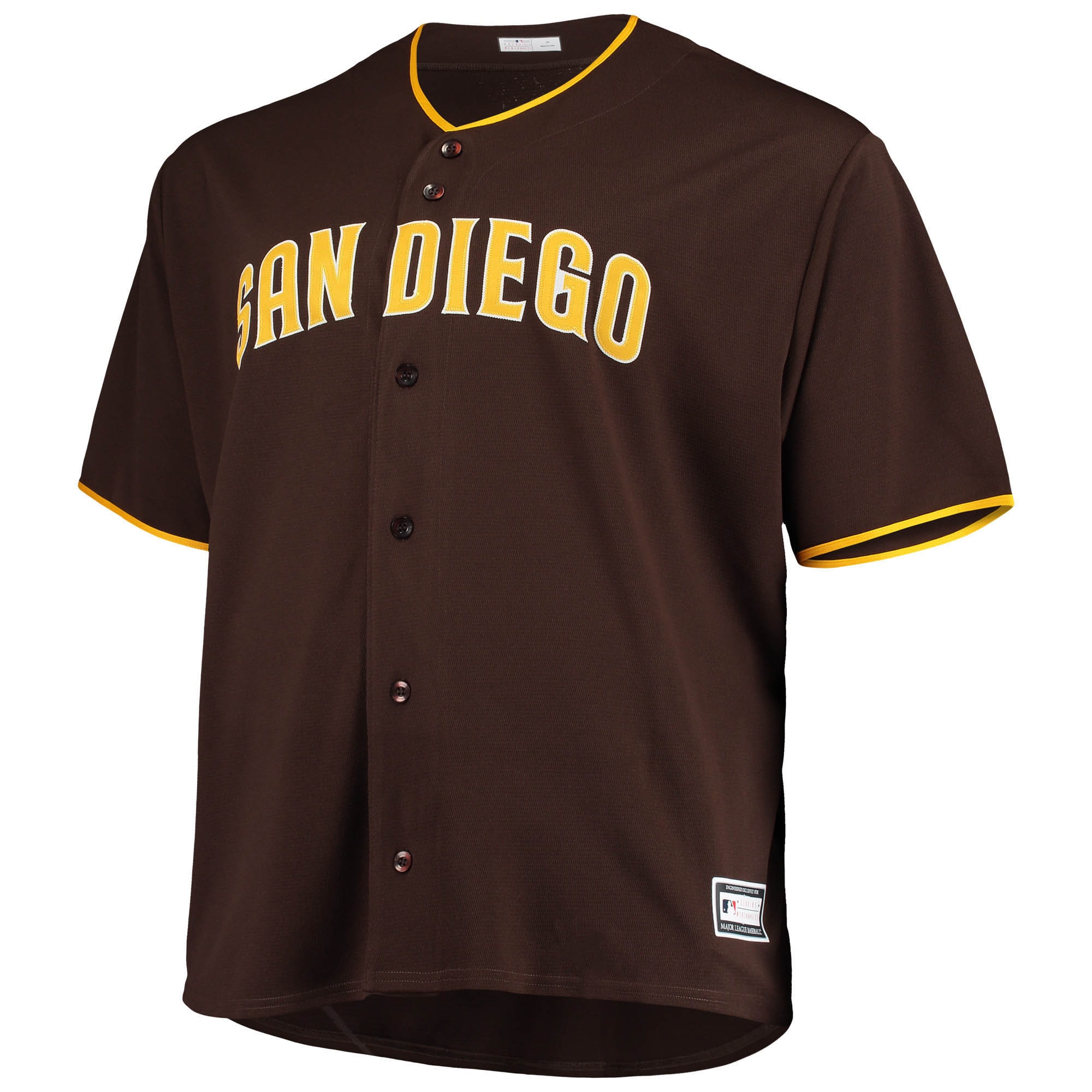 mens san diego padres sandbrown big  tall alternate replica team jersey Collection - San Diego Padres Proshop Jerseys & Caps