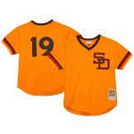mens san diego padres tony gwynn mitchell  ness gold 1982 authentic cooperstown collection mesh batting practice jersey Collection - San Diego Padres Proshop Jerseys & Caps