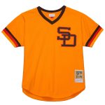 mens san diego padres tony gwynn mitchell  ness gold 1982 authentic cooperstown collection mesh batting practice jersey Collection - San Diego Padres Proshop Jerseys & Caps