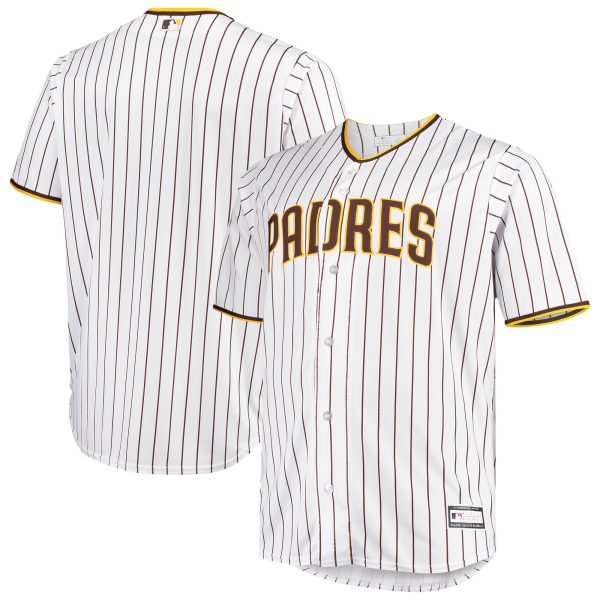 mens san diego padres whitebrown big  tall home replica team jersey Collection - San Diego Padres Proshop Jerseys & Caps