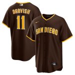 mens san diego padres yu darvish nike brown alternate replica player jersey Collection - San Diego Padres Proshop Jerseys & Caps