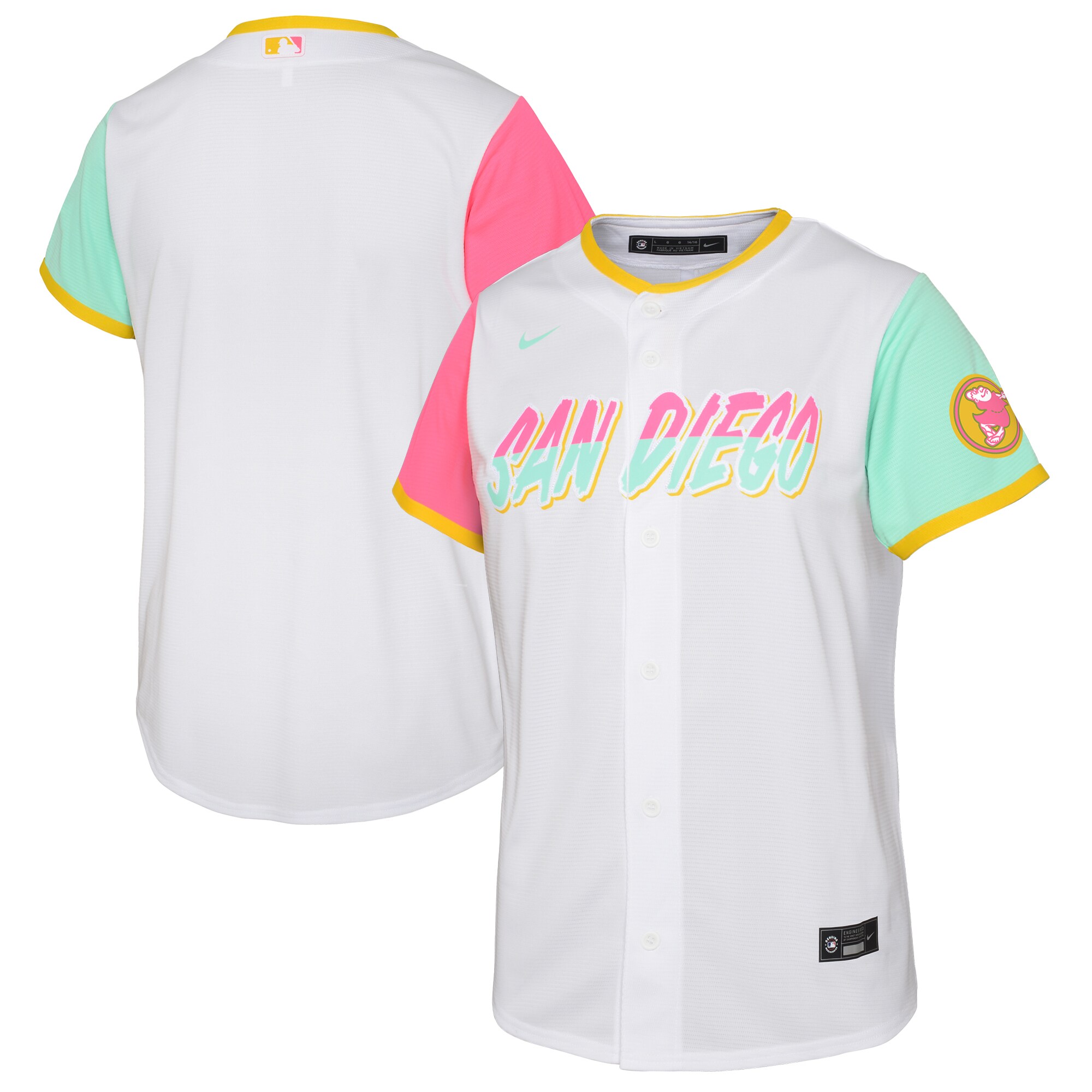 toddler san diego padres nike white city connect replica team jersey Collection - San Diego Padres Proshop Jerseys & Caps