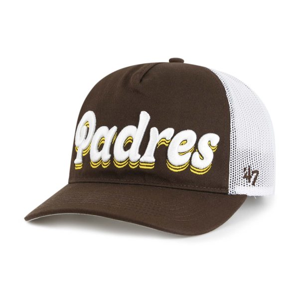 womens san diego padres 47 brown biloxi hitch adjustable hat Collection - San Diego Padres Proshop Jerseys & Caps