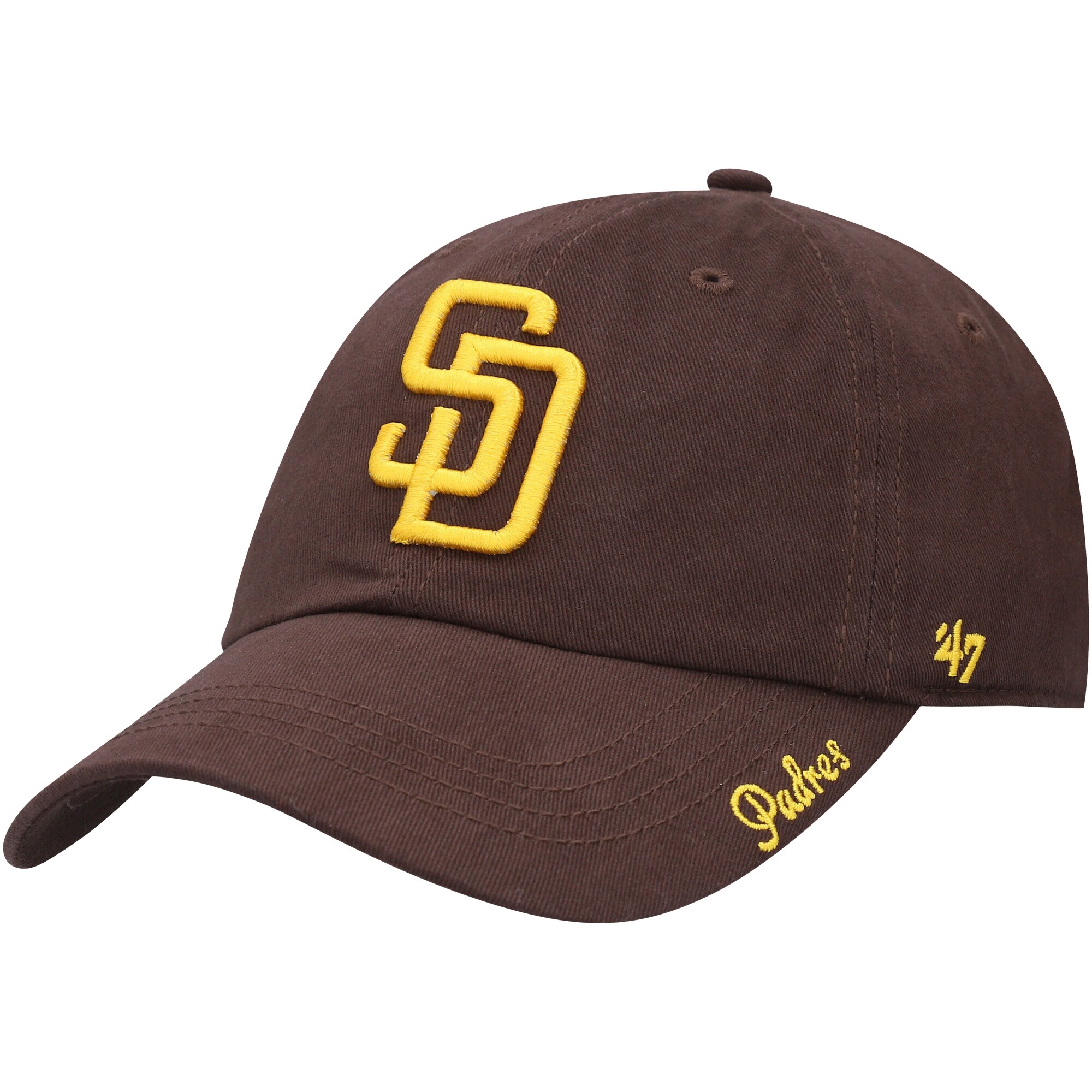 womens san diego padres 47 brown team miata clean up adjustable hat Collection - San Diego Padres Proshop Jerseys & Caps
