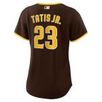womens san diego padres fernando tatís jr. nike brown road replica player jersey Collection - San Diego Padres Proshop Jerseys & Caps