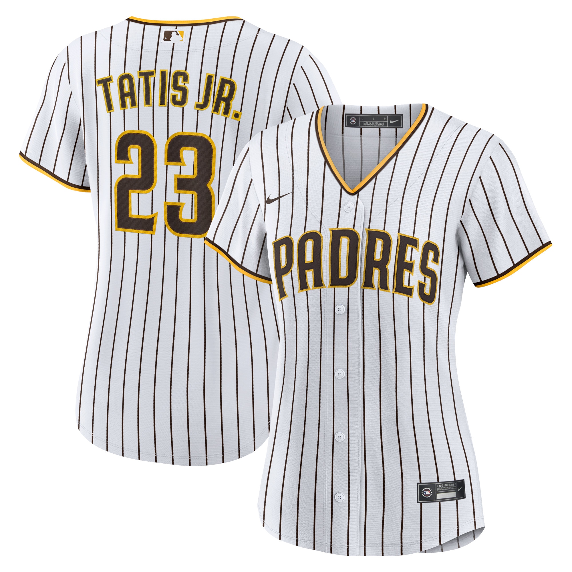 womens san diego padres fernando tatís jr. nike whitebrown home replica player jersey Collection - San Diego Padres Proshop Jerseys & Caps