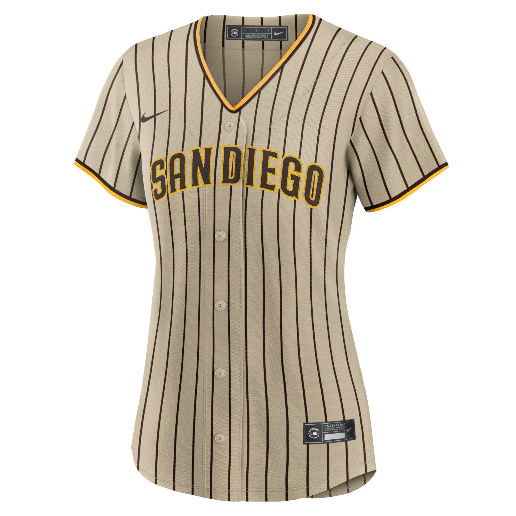 womens san diego padres nike tan alternate replica team jersey Collection - San Diego Padres Proshop Jerseys & Caps
