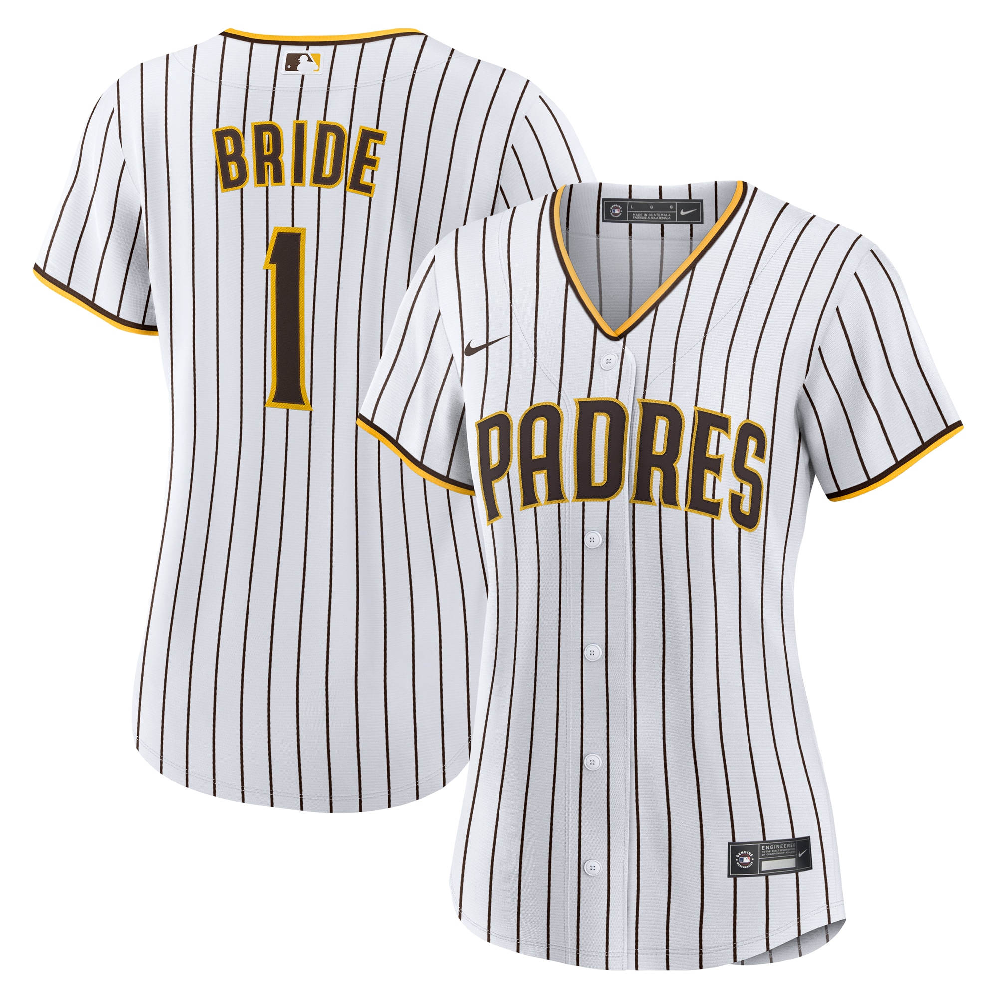 womens san diego padres nike white 1 bride home replica jersey Collection - San Diego Padres Proshop Jerseys & Caps