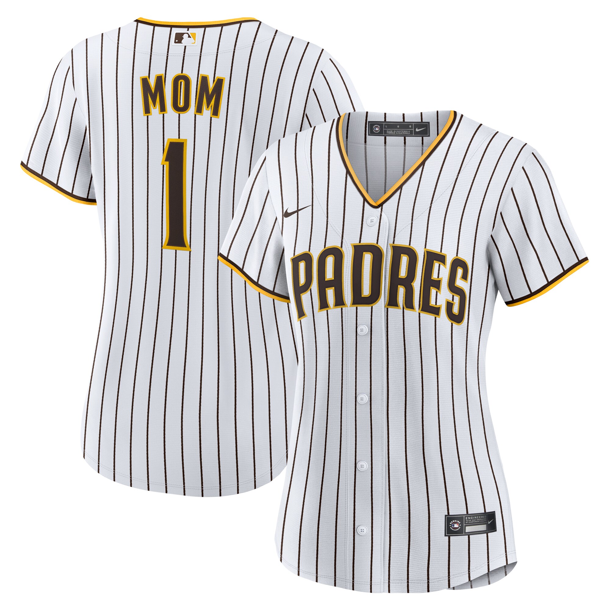 womens san diego padres nike white 1 mom home replica jersey Collection - San Diego Padres Proshop Jerseys & Caps