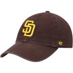 youth san diego padres 47 brown team logo clean up adjustable hat Collection - San Diego Padres Proshop Jerseys & Caps