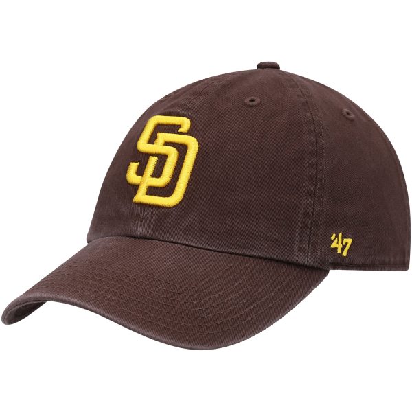 youth san diego padres 47 brown team logo clean up adjustable hat Collection - San Diego Padres Proshop Jerseys & Caps