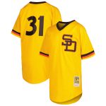 youth san diego padres dave winfield mitchell  ness gold cooperstown collection mesh batting practice jersey Collection - San Diego Padres Proshop Jerseys & Caps