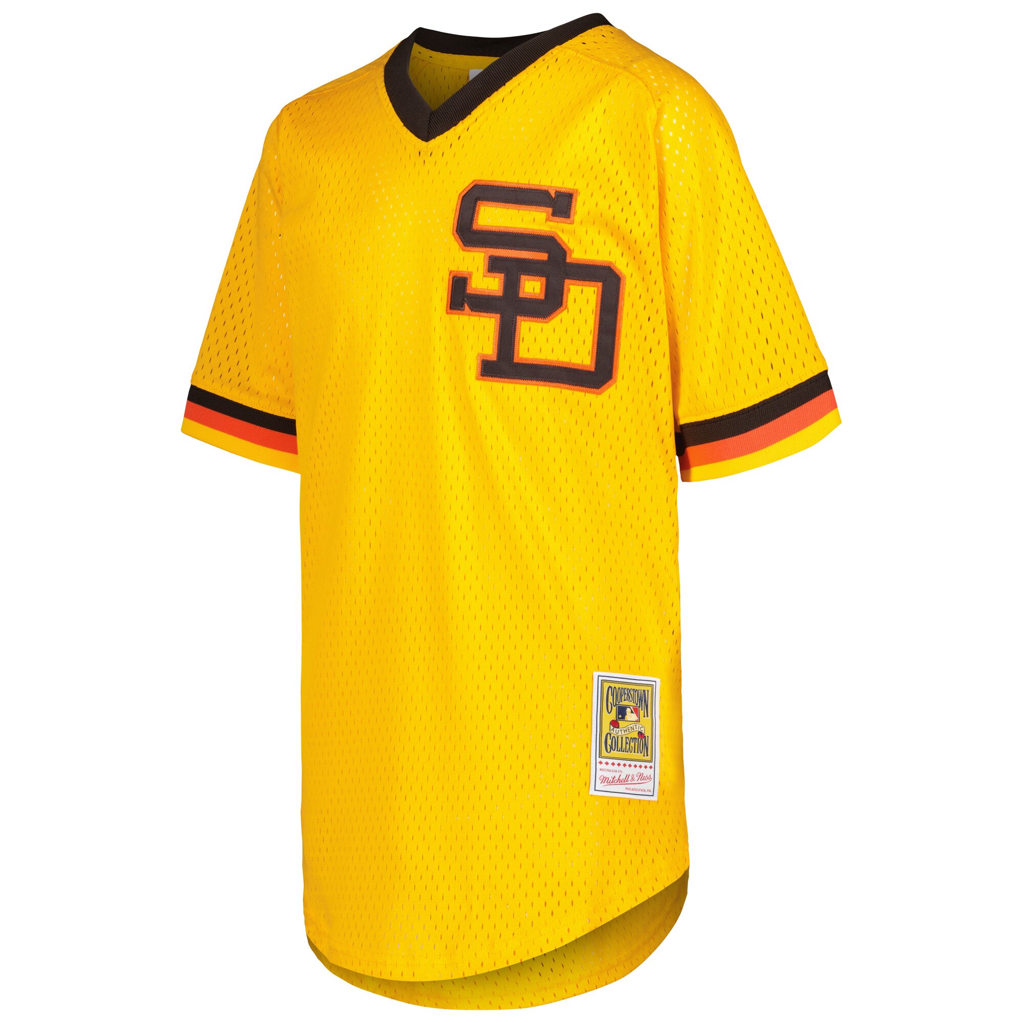 youth san diego padres dave winfield mitchell  ness gold cooperstown collection mesh batting practice jersey Collection - San Diego Padres Proshop Jerseys & Caps