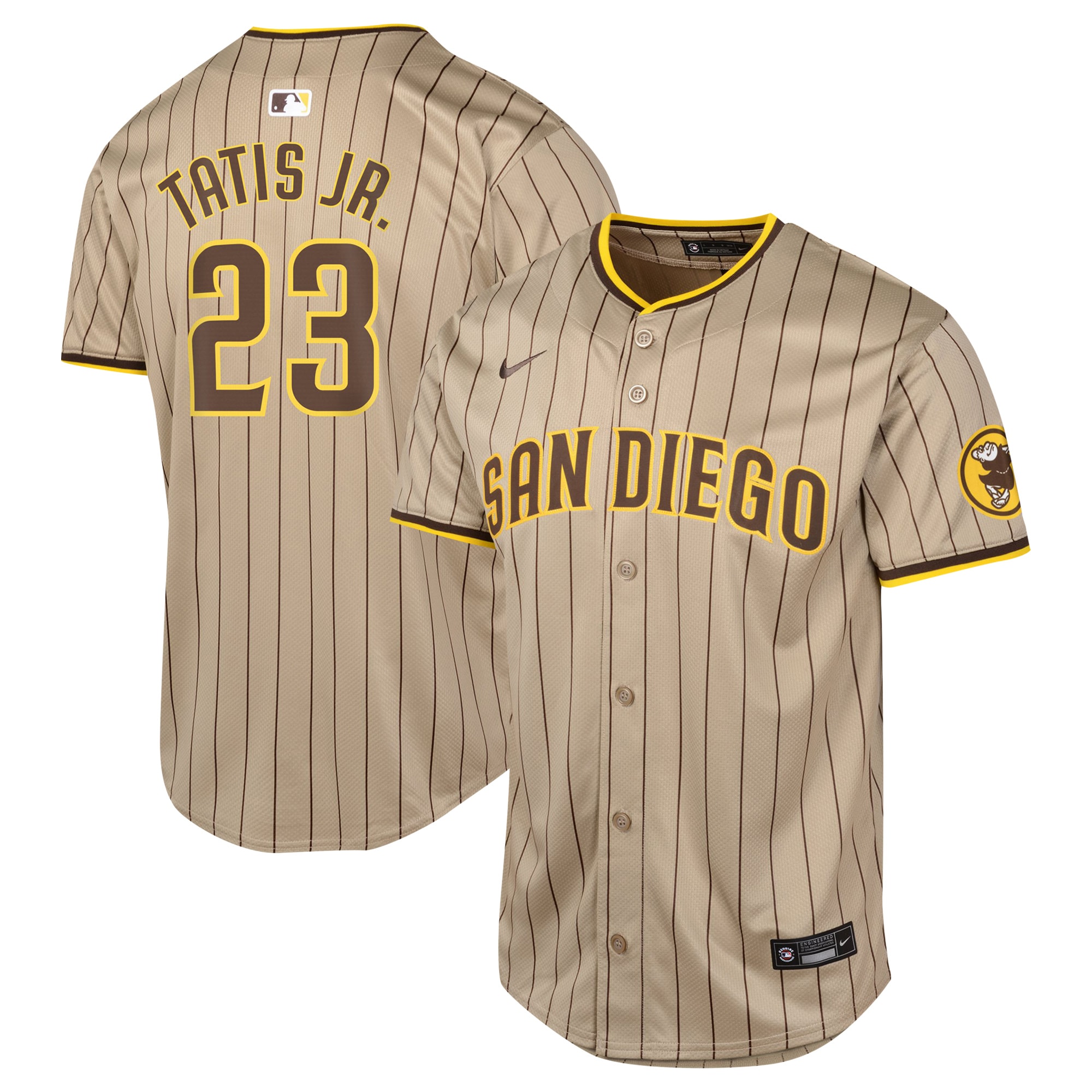youth san diego padres fernando tatis jr. nike sand alternate limited player jersey Collection - San Diego Padres Proshop Jerseys & Caps
