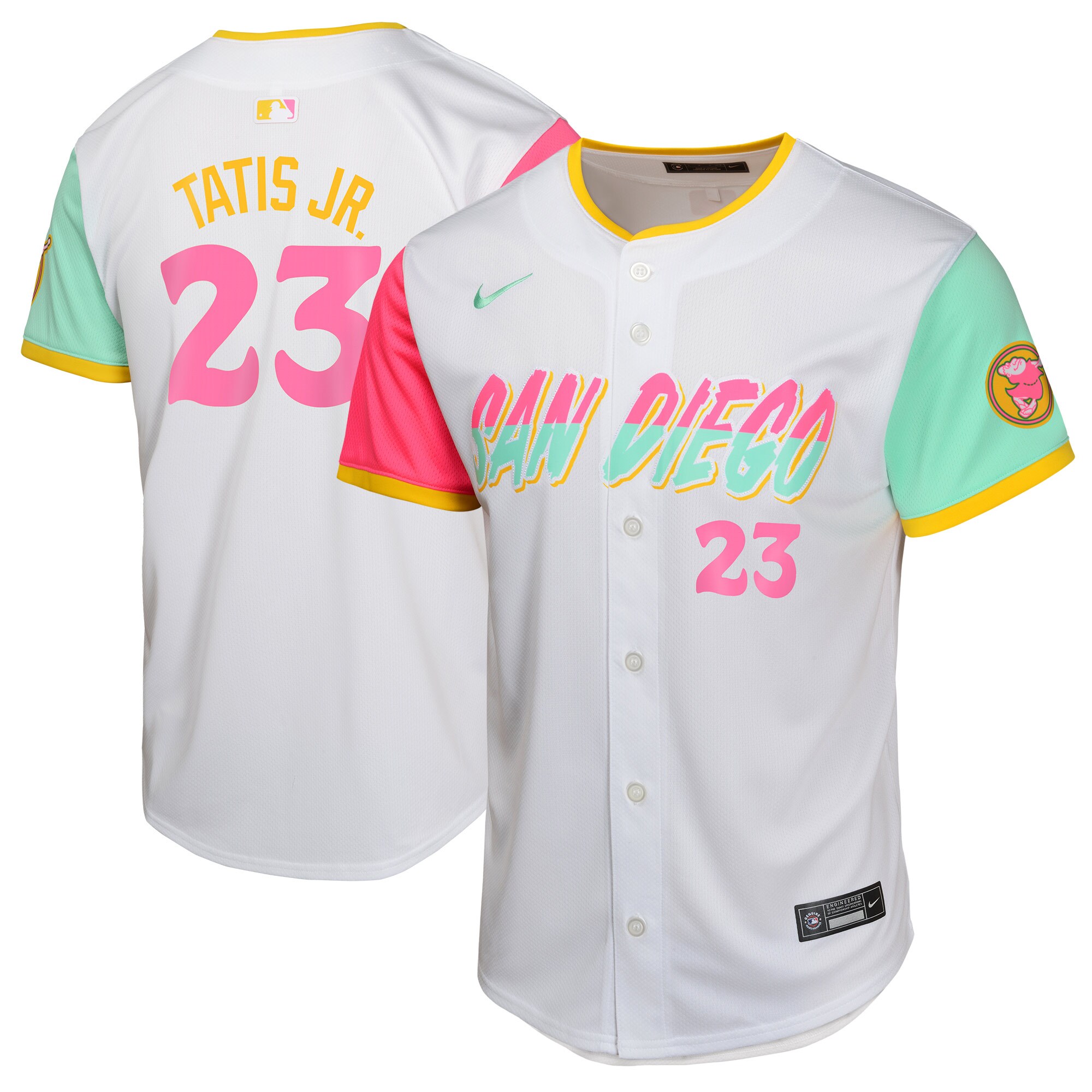 youth san diego padres fernando tatis jr. nike white city connect limited player jersey Collection - San Diego Padres Proshop Jerseys & Caps